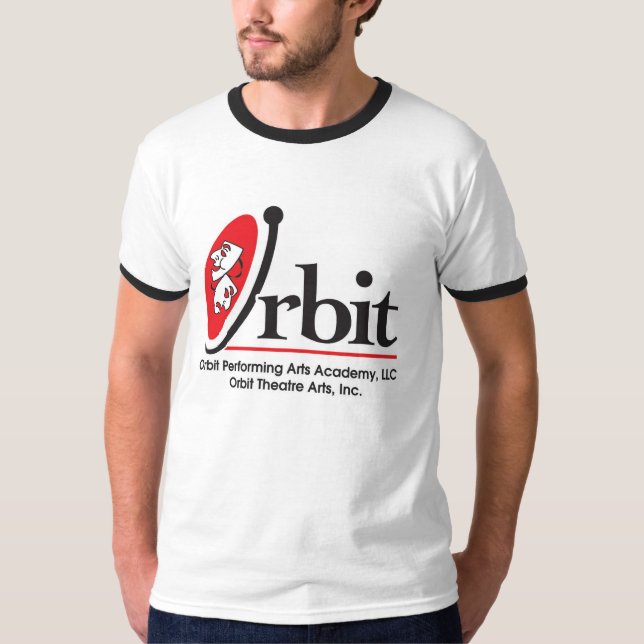 Das T-Shirt der Bahn-Logo-Männer (Vorderseite)
