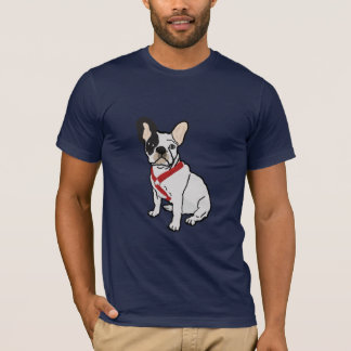 Das T-Shirt der französische Bulldoggen-Männer
