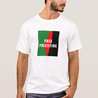 Das T-Shirt der freien Palästina-Karten-Männer
