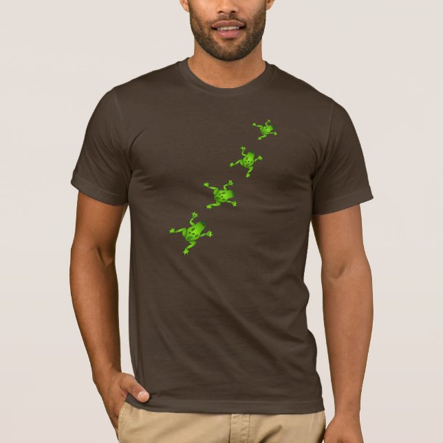 Das T-Shirt der Frosch-Männer (Vorderseite)