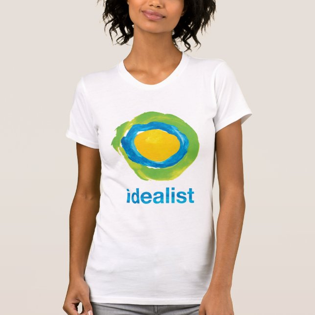 Das T-Shirt der Idealist-Frauen (Vorderseite)