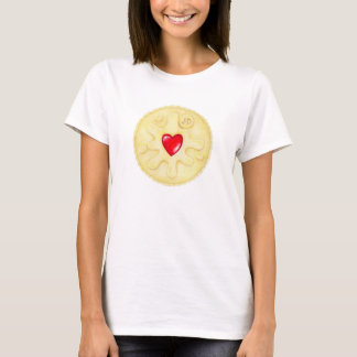 Das T-Shirt der Jammy Dodger-Illustrations-Frauen