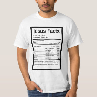 DAS T-SHIRT DER JESUS-TATSACHEN-MÄNNER