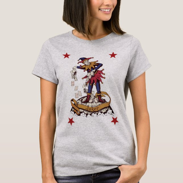 Das T-Shirt der Joker-Frauen (Vorderseite)