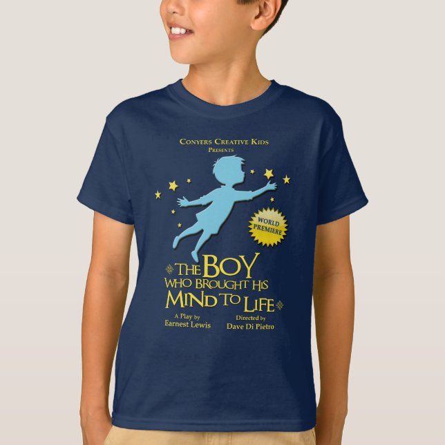 Das T-Shirt 'Der Junge, der seinen Verstand zum Le (Vorderseite)