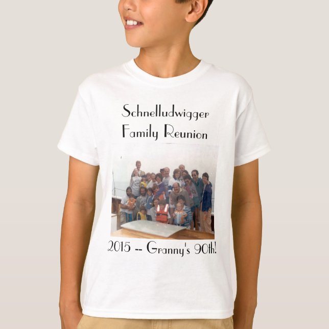 Das T-Shirt der Kinder des Schnelludwigger (Vorderseite)