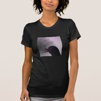 Das T-Shirt der Krähen-grafischen Frauen