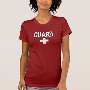 DAS T-SHIRT DER LEIBWÄCHTER-SCHUTZ-FRAUEN