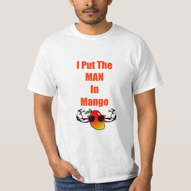 Das T-Shirt der Mango-Männer (Vorderseite)
