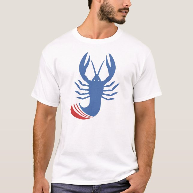 Das T-Shirt der Männer #Crawfish2016 (Vorderseite)