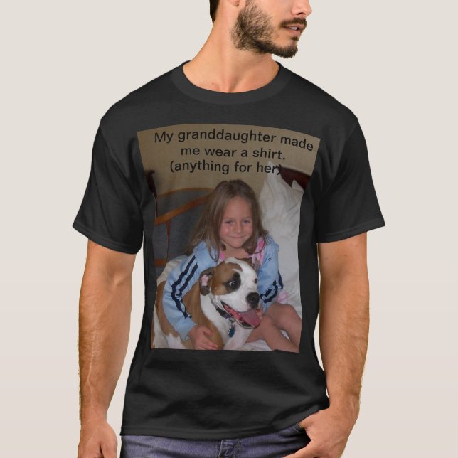 Das T-Shirt der Männer mit Foto (Vorderseite)