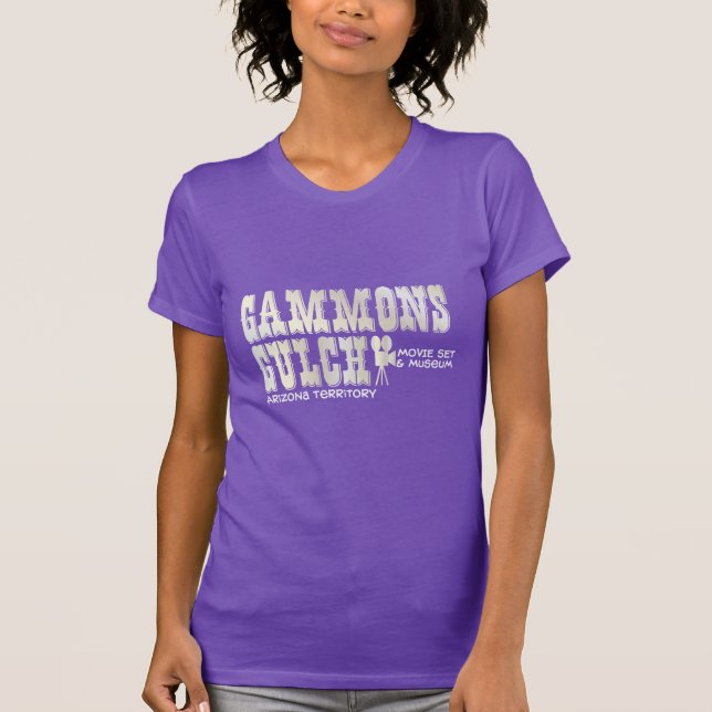 Das T-Shirt der Schinkengulch-Film-Set-Frauen (Vorderseite)