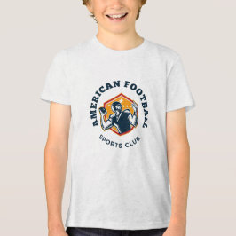 Das T-Shirt des American Football Sports Club Tri-Blend Shirt