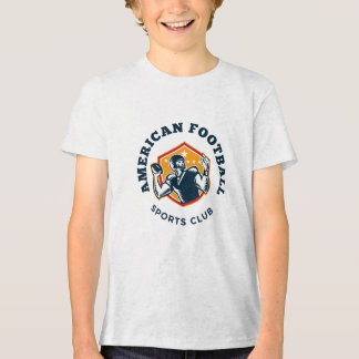 Das T-Shirt des American Football Sports Club Tri-Blend Shirt