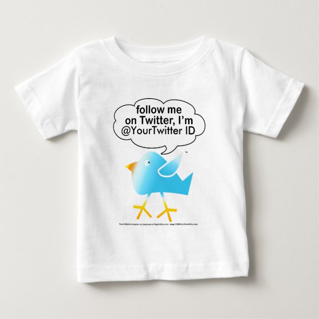 Das T-Shirt des Follow-me@ Babys (Vorderseite)