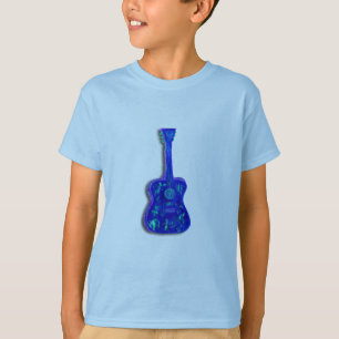 Das T-Shirt des Kindes - starke Gitarre
