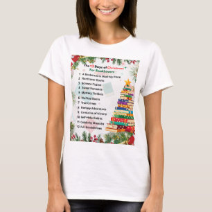 Das T-Shirt 'Die 12 Tage Weihnachten' Literarisc