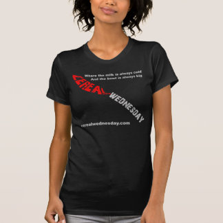 Das T-Shirt Getreide-Mittwoch-Frauen