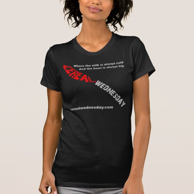Das T-Shirt Getreide-Mittwoch-Frauen (Vorderseite)