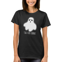 Das T-Shirt-Halloween-Geist der Frauen