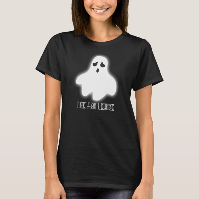 Das T-Shirt-Halloween-Geist der Frauen T-Shirt (Vorderseite)