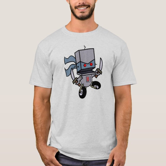 Das T-Shirt Meuchelmörder-Roboter-der großen (Vorderseite)