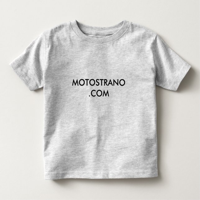 Das T-Shirt MOTOSTRANO.COM Kindes (Vorderseite)