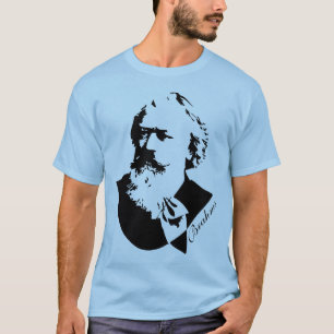 Das T-Shirt Musik-Komponist-Johannes- Brahmsmänner