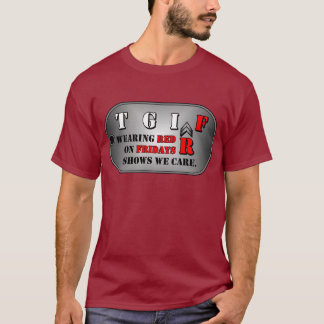 Das T-Shirt roter Freitag-Männer