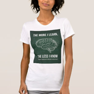 Das T-Shirt 'The Knowledge Paradox'
