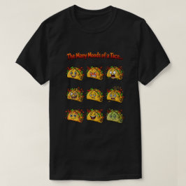 Das T-Shirt 'The Many Moods of a Taco Dark'