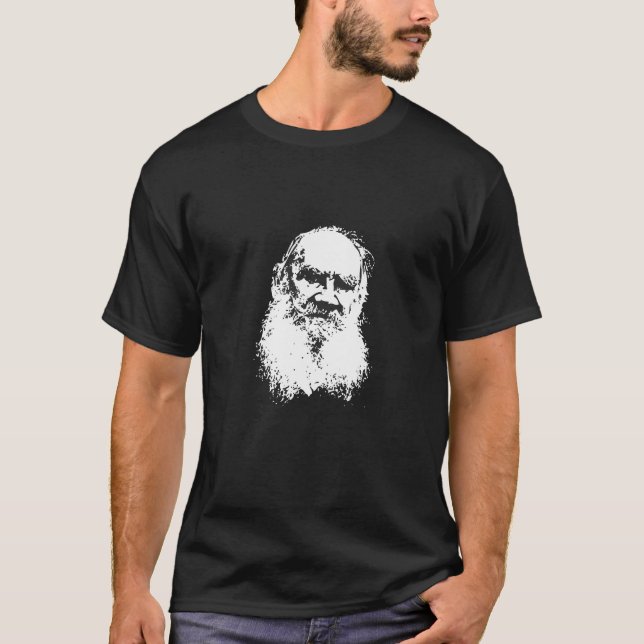 Das T-Shirt Tolstoy Männer (Vorderseite)