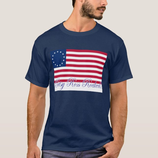 das T-Stück Betsy- Rossmänner T-Shirt (Vorderseite)