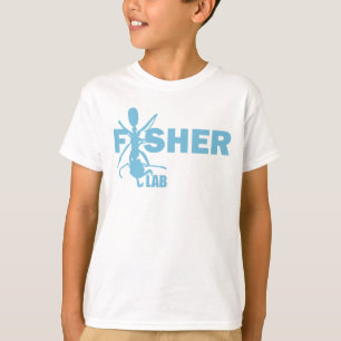 Das T-Stück der Fisher-Labradorkinder T-Shirt