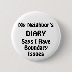 Das Tagebuch meines Nachbarn Button