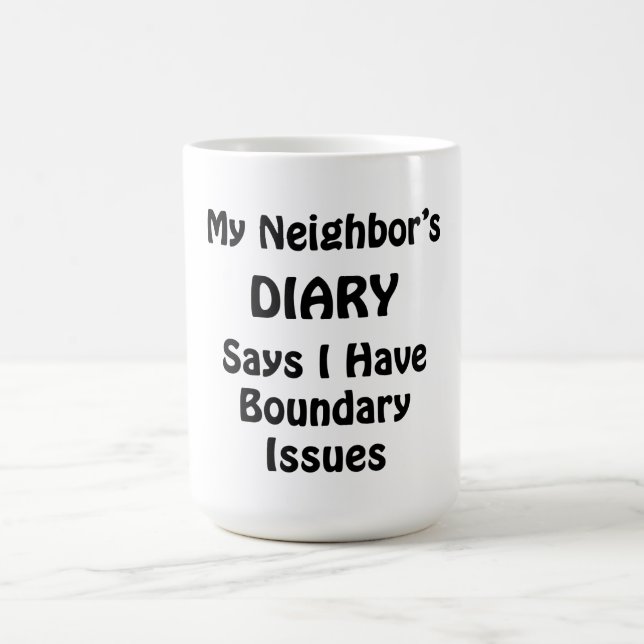 Das Tagebuch meines Nachbarn Kaffeetasse (Mittel)
