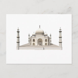 Das Taj Mahal: 3D-Modell: Postkarte