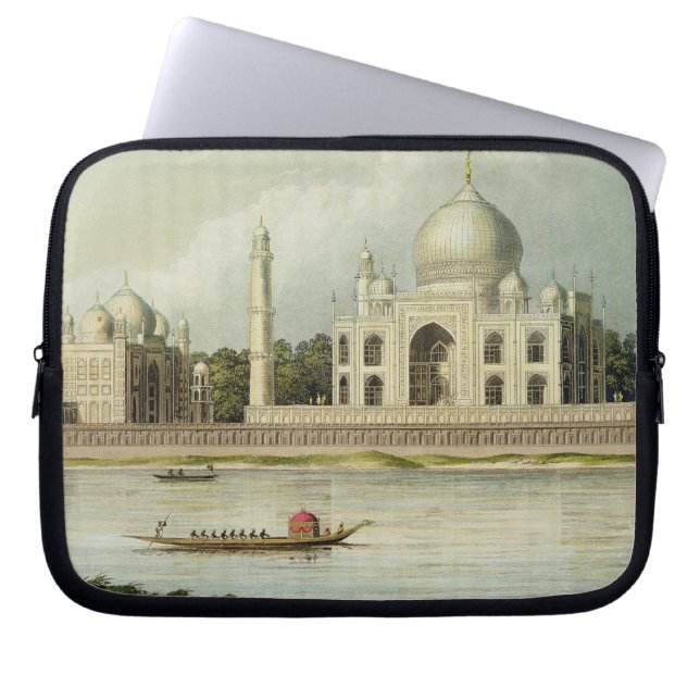 Das Taj Mahal, Grab des Kaisers Shah Jehan und Laptopschutzhülle (Vorderseite)