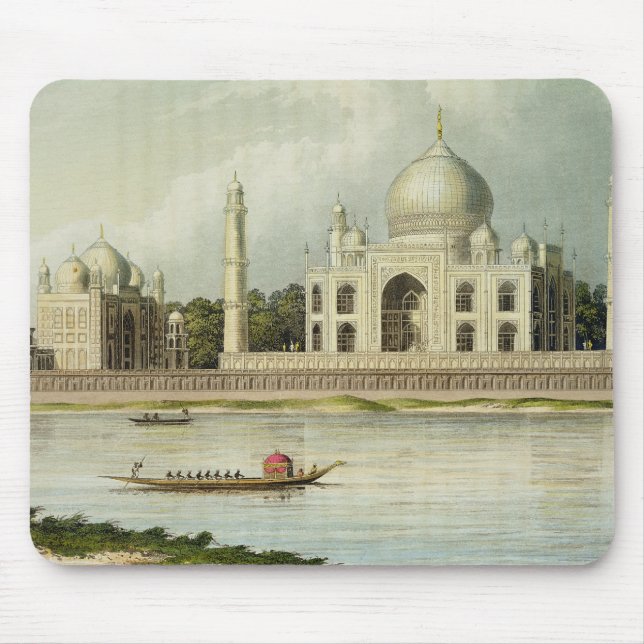 Das Taj Mahal, Grab des Kaisers Shah Jehan und Mousepad (Vorne)