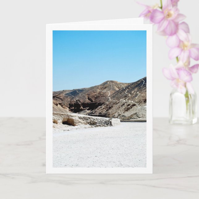 Das Tal der Könige, Luxor, Ägypten Karte (Orchidee)