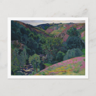 Das Tal der Sedelle, 1897 (Öl auf Leinwand) Postkarte