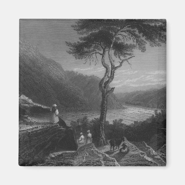 Das Tal der Shenandoah, von Jefferson Magnet (Vorne)