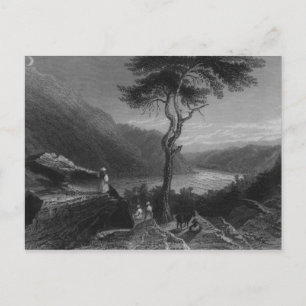 Das Tal der Shenandoah, von Jefferson Postkarte