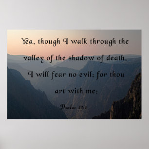 Das Tal des Schattens des Todes Poster