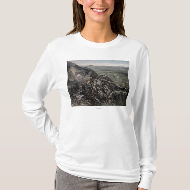 Das Tal vom Mountain View T-Shirt (Vorderseite)