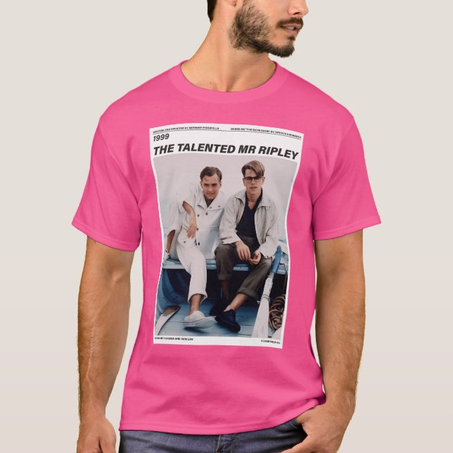 Das talentierte Mr. Ripley Movie Poster T-Shirt (Vorderseite)