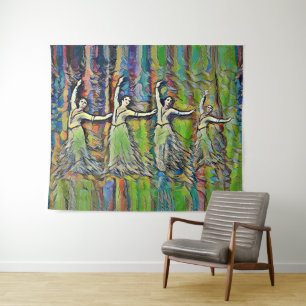 Das Tänzerband Wandteppich