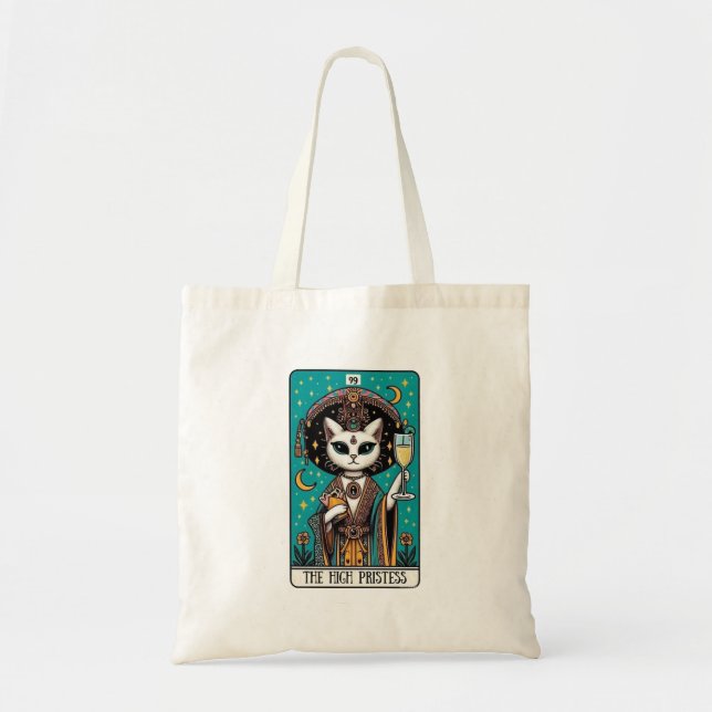 Das Tarot der Hohepriesterin-Tasche Tragetasche (Vorne)