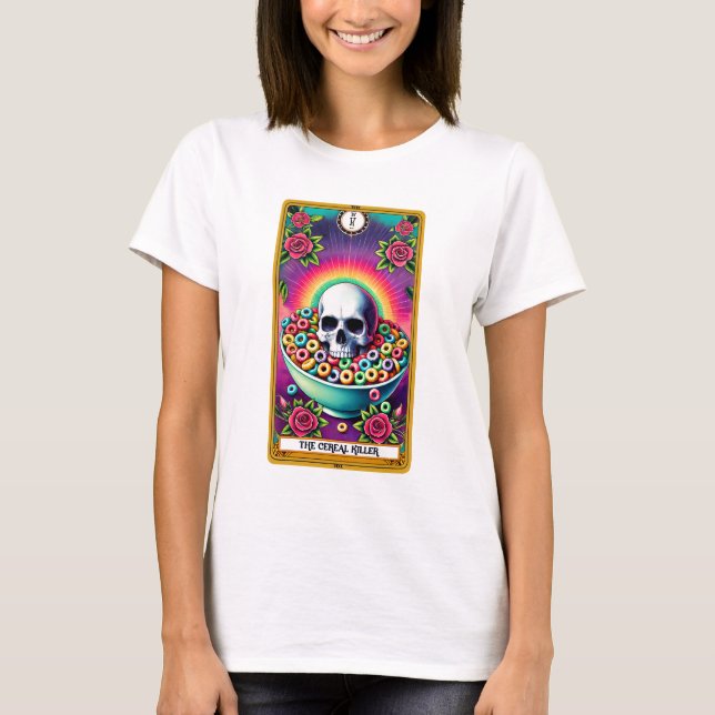 Das Tarot des Zerealien Killers T-Shirt (Vorderseite)