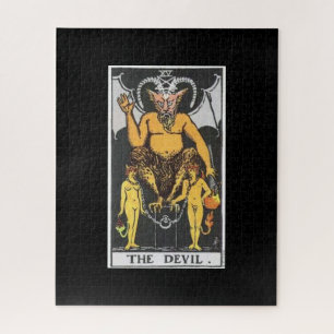 Das Tarot-Kartenpuzzle des Teufels Puzzle
